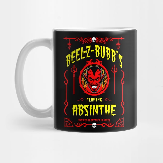 ABSINTHE MONSTERS 7 (BEEL-Z-BUBB) by GardenOfNightmares